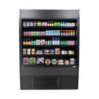 image of Structural Concepts HECO47R 47" Vertical Self-Service Open Air Merchandiser, Self-Contained, 4 Shelves, High Profile