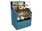 image of Structural Concepts NR7258RRSSV 72" Reveal Dual Service Dry / Refrigerated Bakery Case