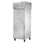 image of True STR1RPT-1S-1S-HC One Section Pass-Thru Refrigerator w/ Front Solid & Rear Solid Door, Stainless Steel