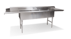 image of Steel Works SWDTC-3-90R Soiled Dishtable