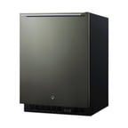 image of Summit ALFZ53KSHH 23" Reach-In Undercounter Freezer in Black, 3.7 cu. ft.