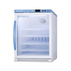 image of Accucold ARG61PVBIADA 23" Glass Door Medical Undercounter Refrigerator, 6.0 cu. ft.