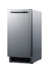 image of Summit BIM26H32 15" Air Cooled Crescent 25 lb Undercounter Ice Machine with 22 lb Bin, ADA