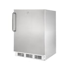 image of Accucold FF6LW7CSS Built-in or Freestanding Undercounter Refrigerator in Stainless Steel, 5.5 cu. ft.