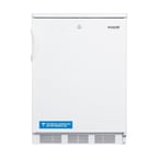 image of Accucold FF7LW Reversible Solid Door Undercounter Refrigerator in White, 5.5 cu. ft.