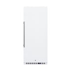 image of Accucold FFAR12W Built-in or Freestanding Solid Door Reach-In Refrigerator in White, 10 cu. ft.