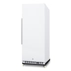image of Accucold FFAR12WRI Reach-In Refrigerator in White, Reversible Solid Door with Lock, 10 cu. ft.