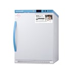 image of Accucold MLRS62BIADAMC 23.38" Undercounter Breast Milk Refrigerator w/ 4 Shelves, White, 6 cu. ft.