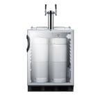 image of Summit SBC56GBIADA 24" 1 Tower Draft Beer Cooler Dispenser, 5.5 cu. ft.
