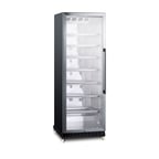 image of Summit SCR1401LHRI Beverage Center w/ Left Hinged Glass Door, in Black, 12.6 cu.ft