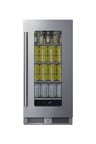 image of Summit SDHG1533 14" Merchandiser Refrigerator with Glass Door, 1.9 cu. ft.