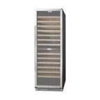 image of Summit SWC1966B 24" Glass Door Wine Refrigerator, Dual Temperature, 162 Bottles