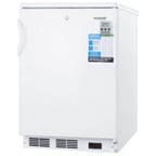image of Accucold VLT650 24" Solid Door Medical Undercounter Freezer, 3.5 cu. ft.