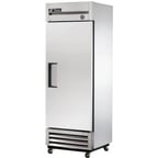 image of True T-19F-HC 27" One Section Reach-In Freezer w/ Solid Door, Bottom Mount, -10°F
