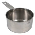 image of TableCraft 724D 1 Cup Stainless Steel Measuring Cup,Dishwasher Safe