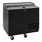 image of Turbo Air TBC-36SB-GF-N 37" Black Glass Froster, 93 Mugs Capacity
