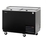image of Turbo Air TBC-50SB-GF-N 50" Black Glass Froster, 140 Mugs Capacity