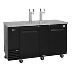 image of Turbo Air TBD-3SBD-N 69" 2 Columns / Towers Super Deluxe Beer Dispenser