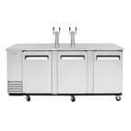 image of Turbo Air TBD-4SDD-N 90" 2 Columns / Towers Super Deluxe Beer Dispenser