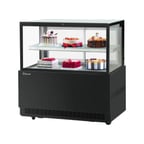 image of Turbo Air TBP48-46FN-W(B) 47" Refrigerated Bakery Display Case