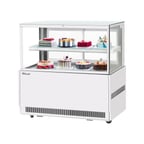 image of Turbo Air TBP60-46FN-W(B) 59" Refrigerated Bakery Display Case