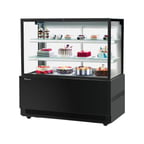 image of Turbo Air TBP60-54FN-W(B) 59" Refrigerated Bakery Display Case
