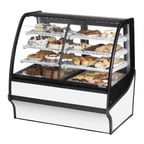 image of True TDM-DZ-48-GE/GE-W-W 48" White Dry / Refrigerated Bakery Case