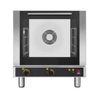 image of Tecnoeka EKFA 412 S1 Single Deck Electric Convection Oven with Dials / Buttons Contols
