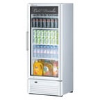 image of Turbo Air TGM-12SD-N6 25" 1-Section Merchandiser Refrigerator w/ Glass Door, 10.19 cu. ft.