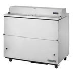 image of True TMC-49-S-SS-HC 49" Single Sided Milk Cooler, Forced Air, 12 Crates Capacity