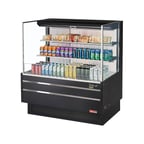 image of Turbo Air TOM-48L-UF-W(B)-3S-N 46" Horizontal Open Air Merchandiser, Specify Exterior, Self-Contained, 2 Shelves, 15.2 cu. ft.