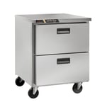image of Centerline by Traulsen CLUC-27F-DW 27" 1-Section Undercounter Freezer w/ 2 Drawers, 6.5 cu. ft.