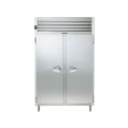 image of Traulsen RLT232DUT-FHS 48" Two Section Self-Contained Reach-In Freezer w/ 2 Full Solid Doors, 42 cu. ft.