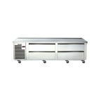 image of Traulsen TE084HT 84" 4 Drawers Spec-Line Refrigerated Chef Bases w/ Marine Edge
