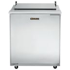 image of Traulsen UST279-R 27" One Section Sandwich / Salad Prep Table w/ 1 Door, 9 Pans