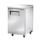 image of True TBB-1-S-HC 23" Solid Swing Door Stainless Steel Back Bar Cooler w/ Hydrocarbon
