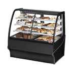 image of True TDM-DZ-48-GE/GE-S-S 48" Dry / Refrigerated Bakery Case, Stainless Steel
