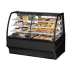image of True TDM-DZ-59-GE/GE-S-S 59" Dry / Refrigerated Bakery Case, Stainless Steel