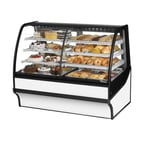 image of True TDM-DZ-59-GE/GE-S-W 59" Dry / Refrigerated Bakery Case, Stainless Steel