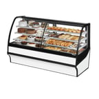image of True TDM-DZ-77-GE/GE-S-W 77" Dry / Refrigerated Bakery Case, Stainless Steel