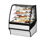 image of True TDM-R-36-GE/GE-S-W 36" Refrigerated Bakery Display Case, Stainless Steel