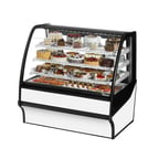 image of True TDM-R-48-GE/GE-S-W 48" Refrigerated Bakery Display Case, Stainless Steel