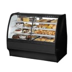 image of True TGM-DZ-59-SC/SC-S-W 59" Dry / Refrigerated Bakery Case, Stainless Steel