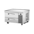 image of True TRCB-36-HC~SPEC3 36" 2 Drawers Refrigerated Chef Base, All Stainless Steel