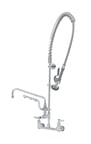 image of T&S Brass B-0133-U12-CR-B Wall / Splash Mount Faucet