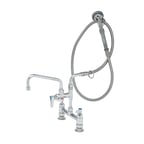 image of T&S Brass B-0175-05 with Add On Faucet Pre-Rinse Faucet Assembly