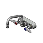 image of T&S Brass B-1115-XS-F12 Wall / Splash Mount Faucet