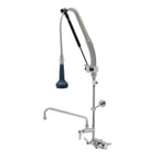 image of T&S Brass B-5115-12CRB8TP with Add On Faucet Pre-Rinse Faucet Assembly