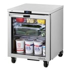image of True TUC-27G-HC~SPEC3 27" 1-Section Undercounter Refrigerator w/ 1 Glass Door