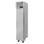 image of Turbo Air PRO-15F-N 17" One Section Reach-In Freezer w/ Solid Doors, All Stainless Steel, 13 cu. ft.